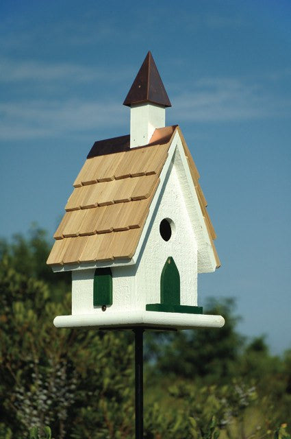 Heartwood Country Church Bird House – Wild Bird Store Online