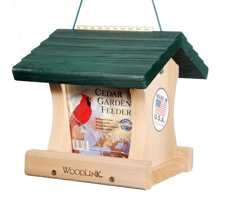 Woodlink Wood Hanging Hopper Bird Feeder & Reviews