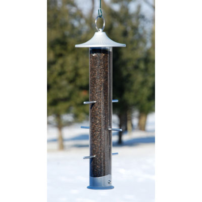 Woodlink TAILS UP™  Upside Down Thistle Tube Feeder