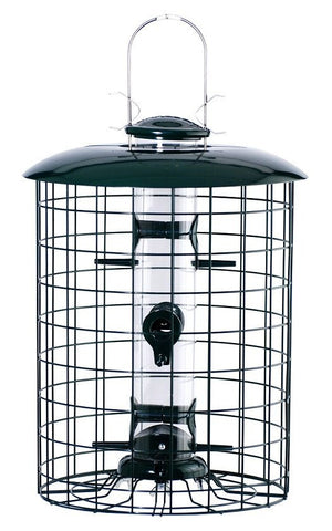 Woodlink Caged Seed Tube Bird Feeder