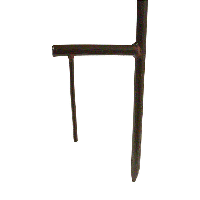 Ancient Graffiti Solid Copper Bird Bath with Stake