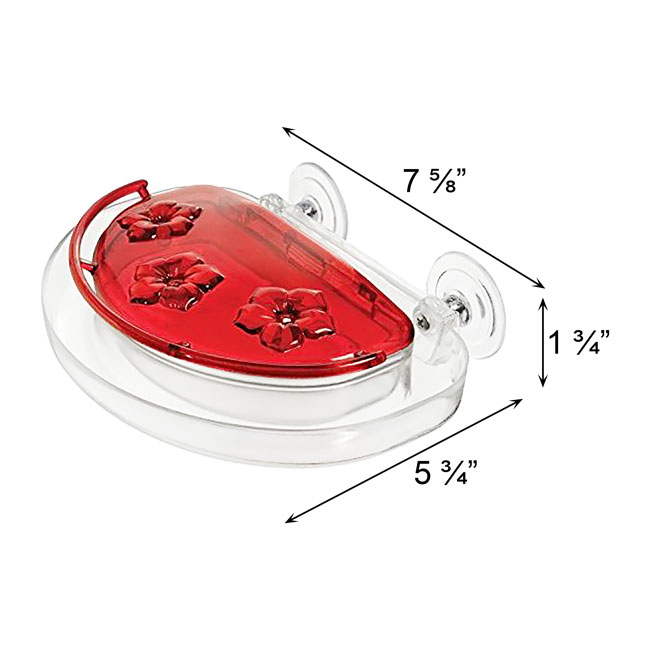 Aspects Jewel Box – Window Hummingbird Feeder