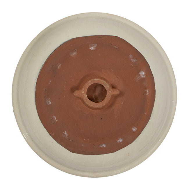 Esschert Design Ceramic Bird Bath and Pedestal