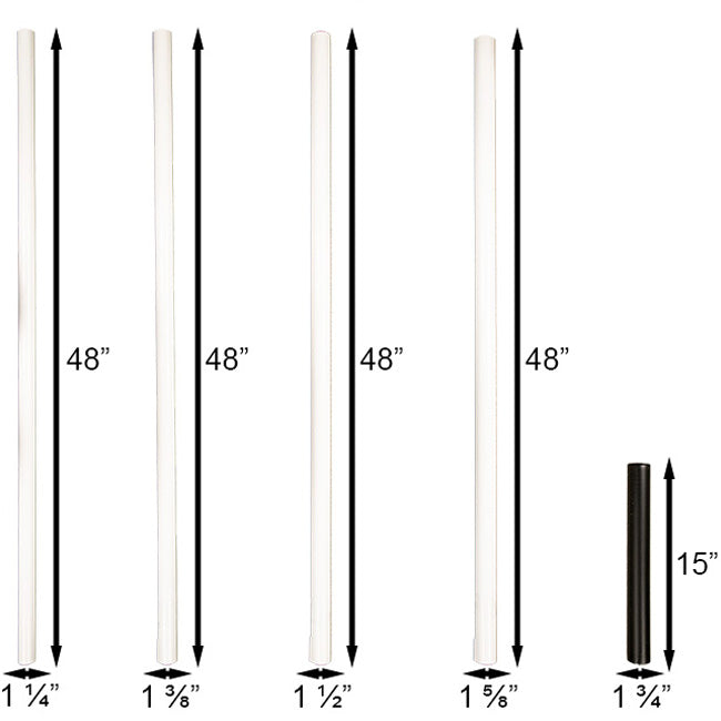 Heath - 15' Telescoping Martin House & Gourds Pole