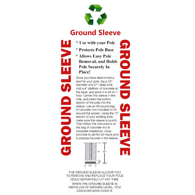 Heath - 15' Telescoping Martin House & Gourds Pole