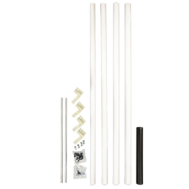 Heath - 15' Telescoping Martin House & Gourds Pole
