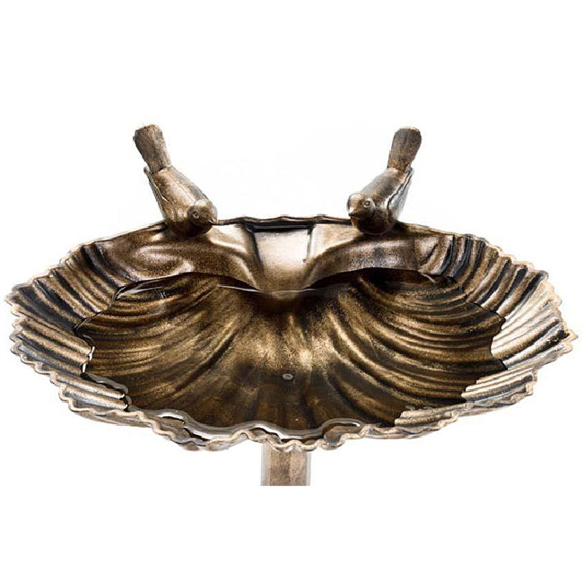 Pompeii Bird Bath, Bronze Colored