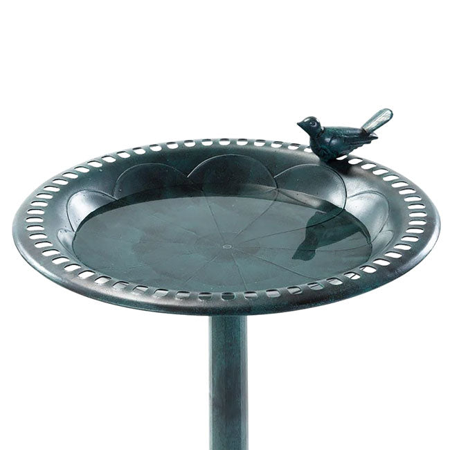 Emerald Lagoon Standing Bird Bath
