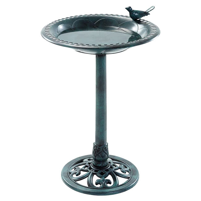 Emerald Lagoon Standing Bird Bath