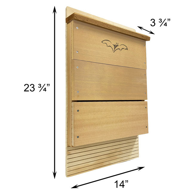 Songbird Essentials Single Chamber Bat House - 100 Bats