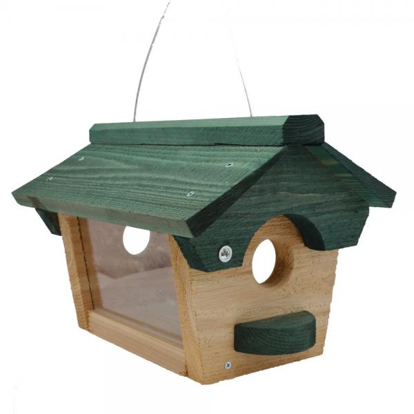 Cedar Bluebird House Green and Brown