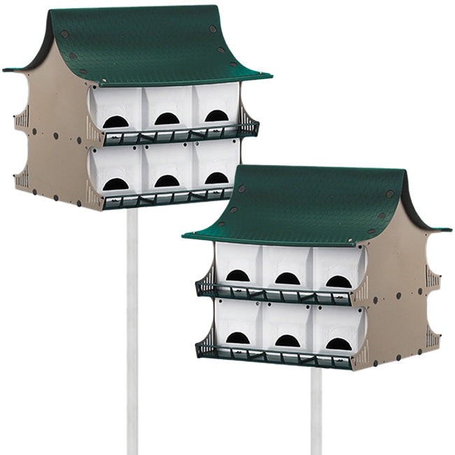 S&K 2-Pack Bundle; Purple Martin House - 24 Rooms