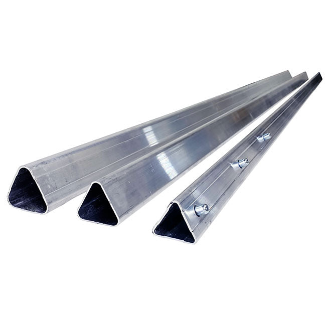 S&K 15' Telescoping Aluminum Pole & Ground Socket