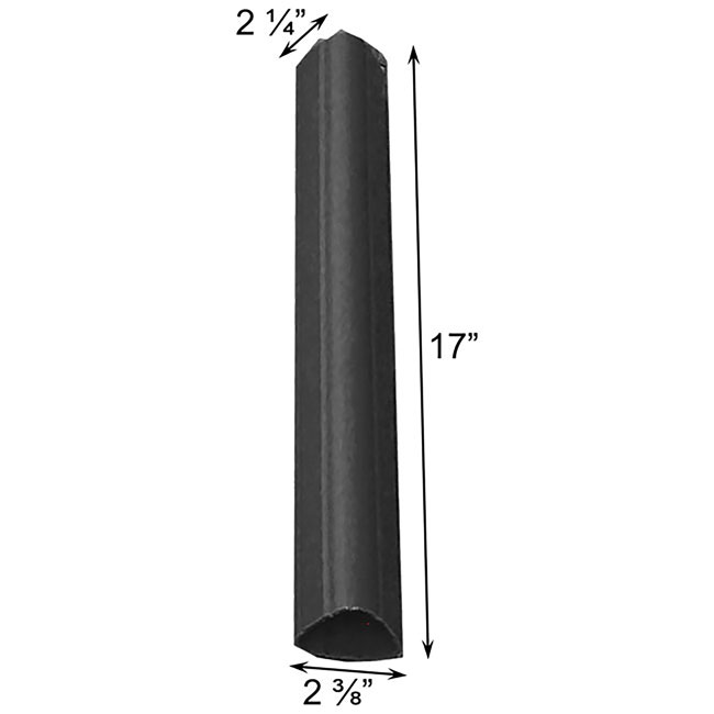 S&K 15' Telescoping Aluminum Pole & Ground Socket