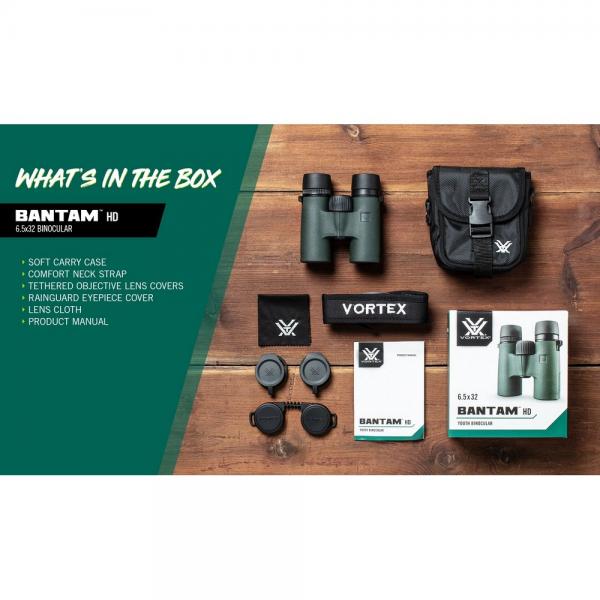 Vortex Bantam® HD 6.5x32 Youth Binocular