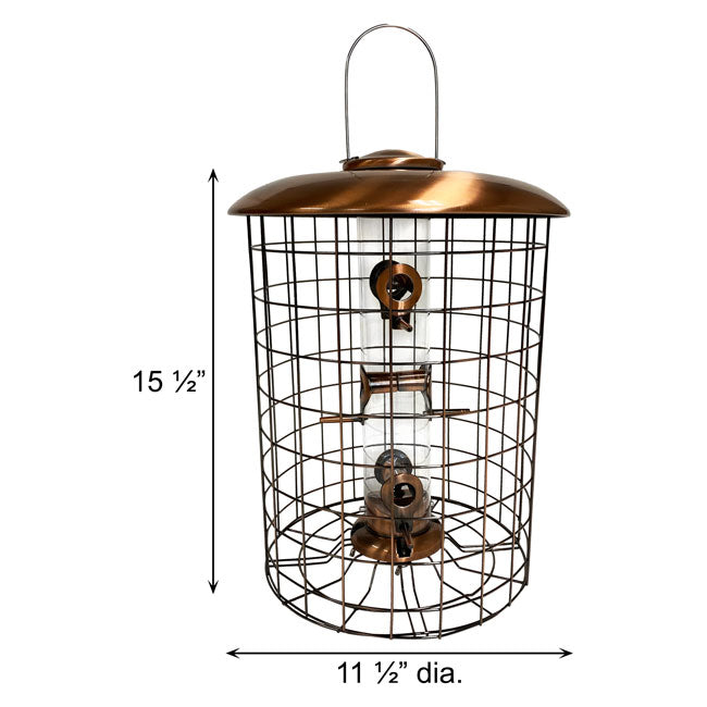 Woodlink Coppertop Caged Bird Feeder