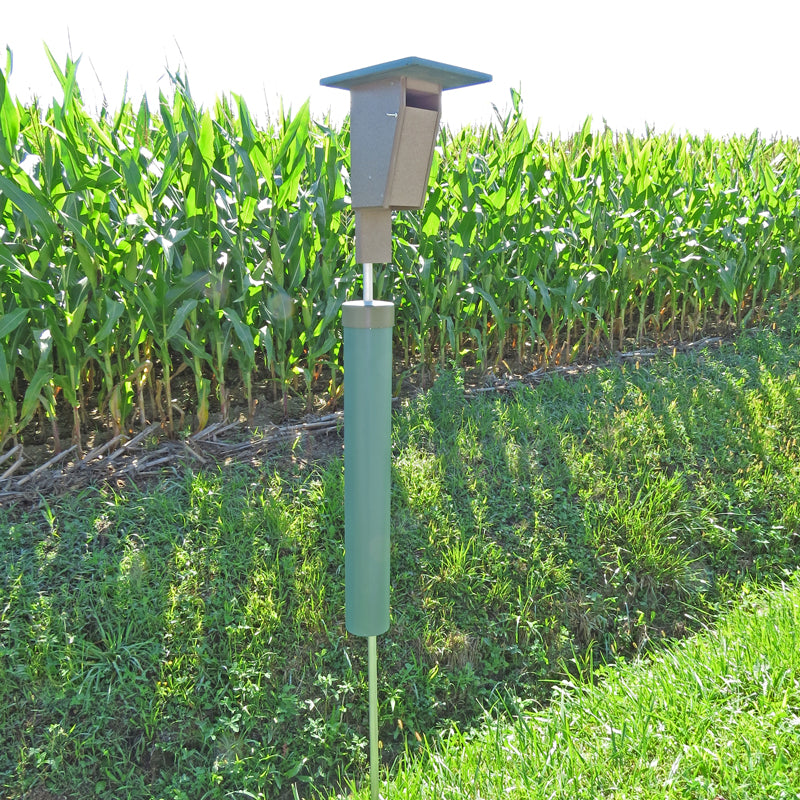 bluebird house and pole set