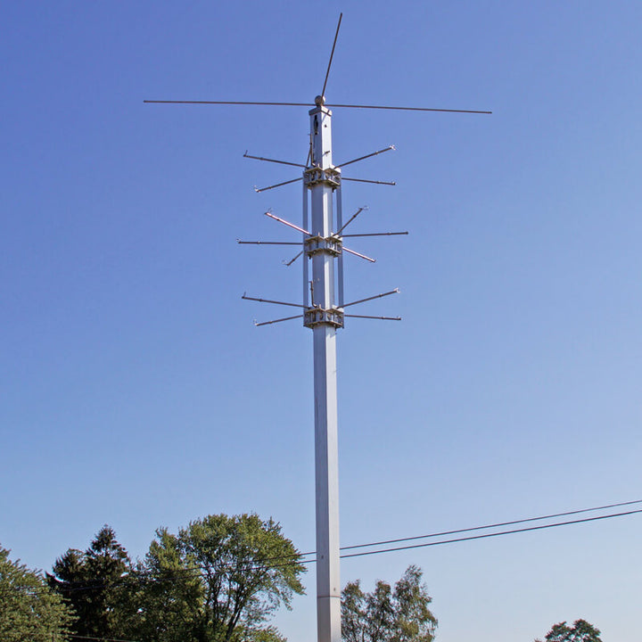 Ultimate Deluxe K-18 Gourd Rack System w/ 16 ft., 3"sqr Pole, Winch, Stainless Steel