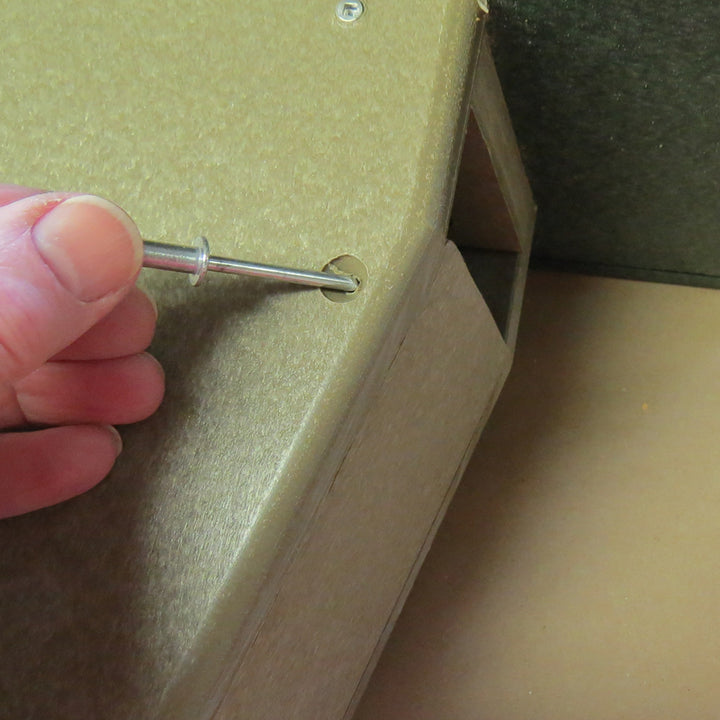 Amish Made Sparrow Resistant PolyTuff Bluebird House