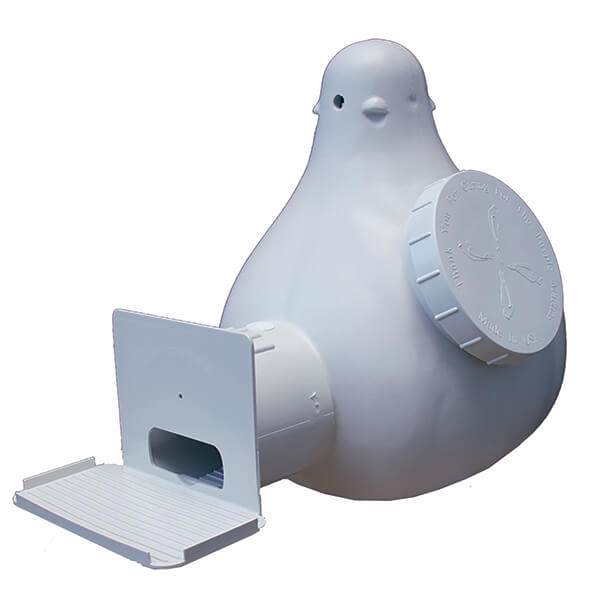 troyer vertical gourd with starling resistant entrance