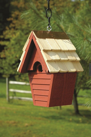 Heartwood Wren in the Wind Bird House