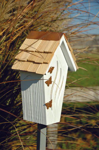 Heartwood Butterfly  Bijou Bird House