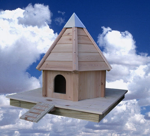 Heartwood Aqua Duck - Floating Pond Duck House