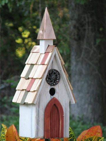 church style bird house