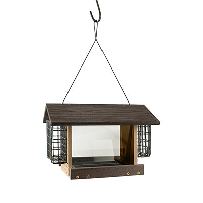 Woodlink Going Green Deluxe Ranch Bird Feeder with Suet Cages - Thumbnail 2