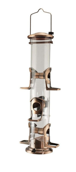 Coppertop Sunflower Tube Fdr Woodlink Coppertop Sunflower Seed Tube Feeder COPSUN - The Home Depot