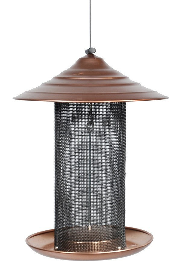 Woodlink Brushed Copper Bird Feeder - Thistle