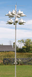 Purple Martin Super Combo Deluxe Gourd Rack System with 12 Troyer Gourds
