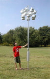 Purple Martin Deluxe Gourd Rack System with 12 SuperGourds