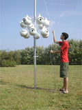 Purple Martin Deluxe Gourd Rack System with 12 SuperGourds