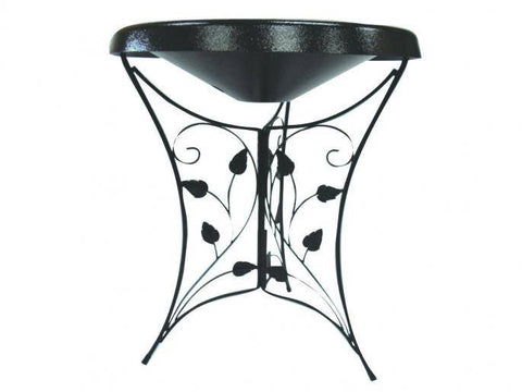 Heated Birdbath Ivy Pedestal