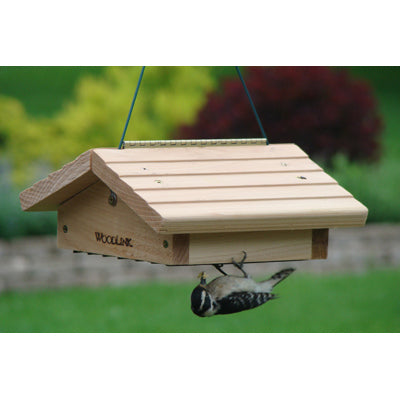 upside down double cake suet feeder