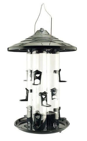 Woodlink Triple Seed Tube Bird Feeder