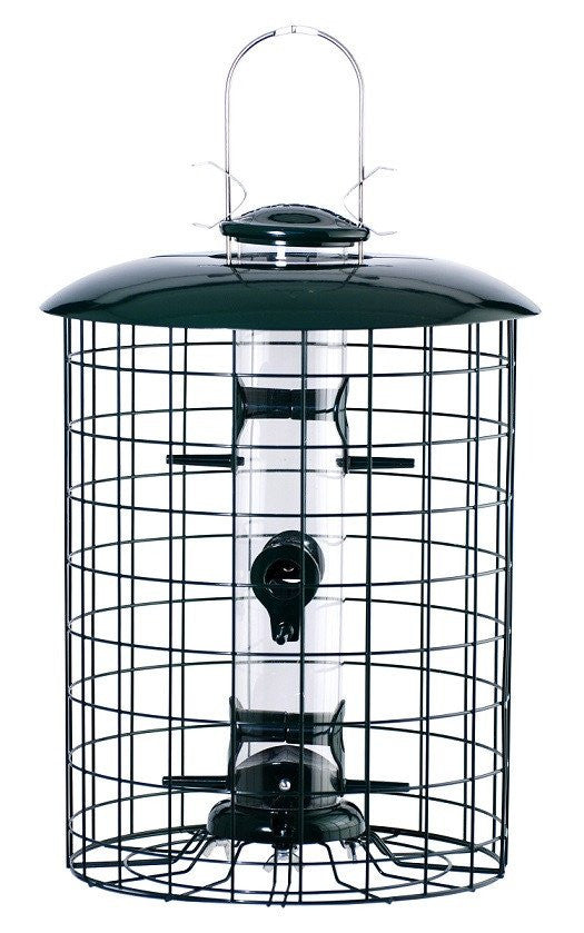 Woodlink Caged Seed Tube Bird Feeder - Thumbnail 3