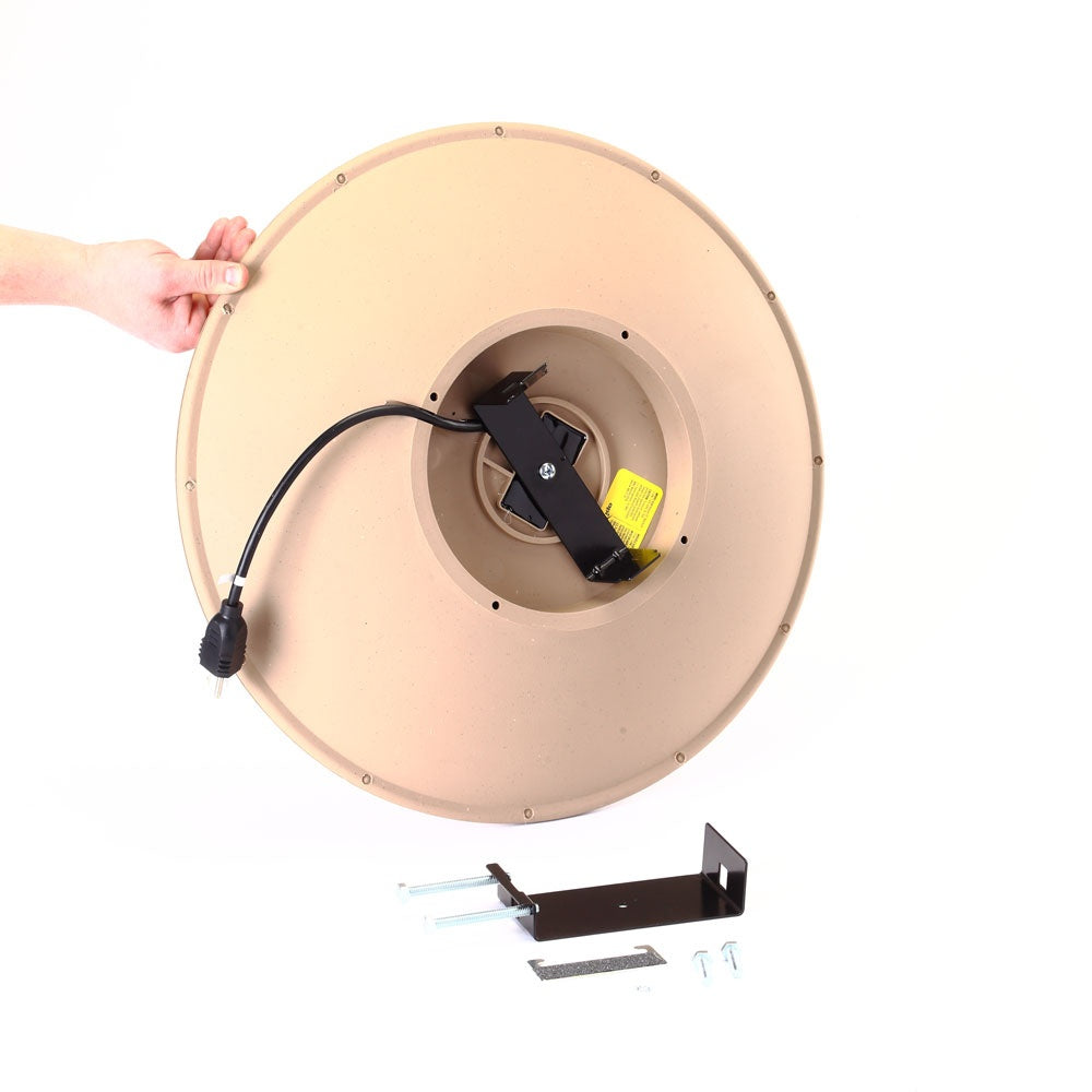 Allied Precision Heated Birdbath w/Deck Mount Bracket