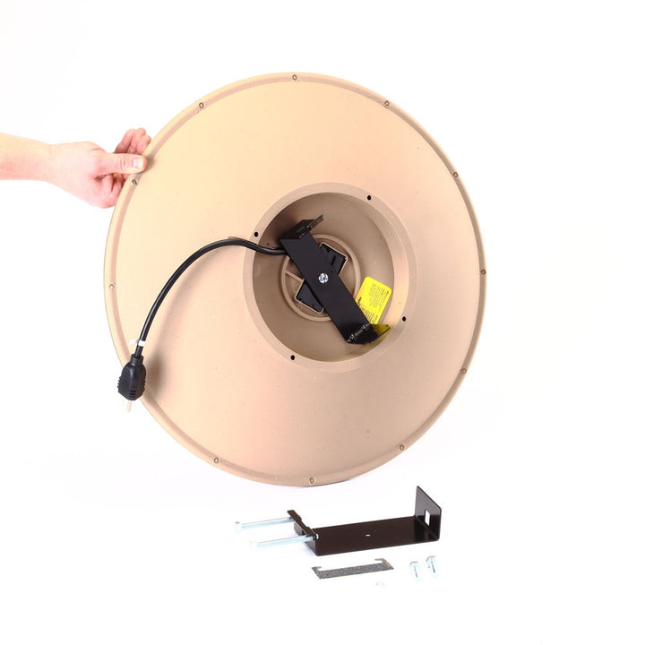 Allied Precision Heated Birdbath w/Deck Mount Bracket