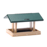 Birds Choice Recycled 3 Quart 4 Sided Hopper Feeder